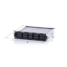 Utastér - Kabin szűrő Mann Filter CUK 28 013