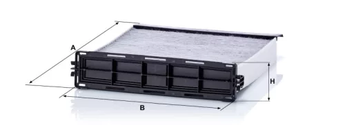 Utastér - Kabin szűrő Mann Filter CUK 28 013