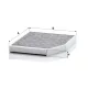 Utastér - Kabin szűrő Mann Filter CUK 29 007