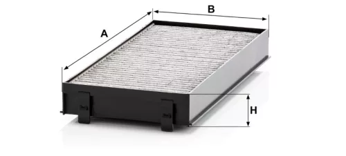 Utastér - Kabin szűrő Mann Filter CUK 2941-2