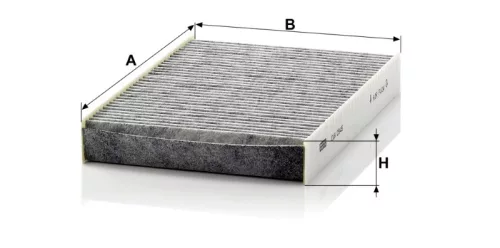 Utastér - Kabin szűrő Mann Filter CUK 2945