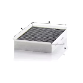 Utastér - Kabin szűrő Mann Filter CUK 2950