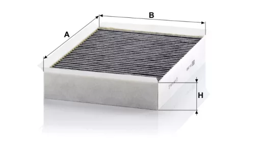 Utastér - Kabin szűrő Mann Filter CUK 2950