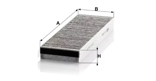 Utastér - Kabin szűrő Mann Filter CUK 3023-2