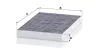 Utastér - Kabin szűrő Mann Filter CUK 3037
