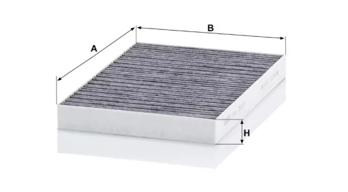 Utastér - Kabin szűrő Mann Filter CUK 3037