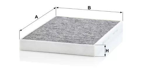 Utastér - Kabin szűrő Mann Filter CUK 31 003