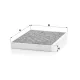 Utastér - Kabin szűrő Mann Filter CUK 31 003