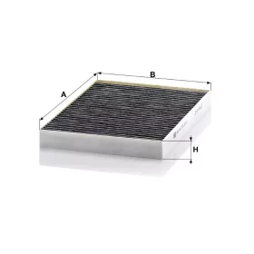 Utastér - Kabin szűrő Mann Filter CUK 3137