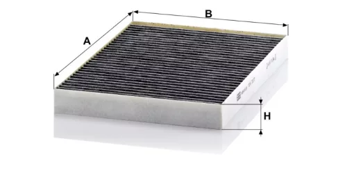 Utastér - Kabin szűrő Mann Filter CUK 3137
