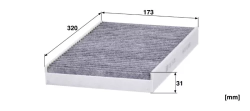 Utastér - Kabin szűrő Mann Filter CUK 3139