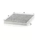 Utastér - Kabin szűrő Mann Filter CUK 3142