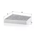 Utastér - Kabin szűrő Mann Filter CUK 3172