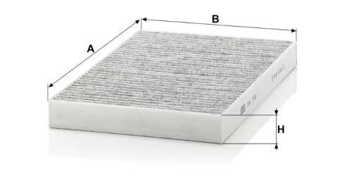 Utastér - Kabin szűrő Mann Filter CUK 3192