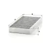 Utastér - Kabin szűrő Mann Filter CUK 3240