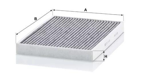 Utastér - Kabin szűrő Mann Filter CUK 33 006