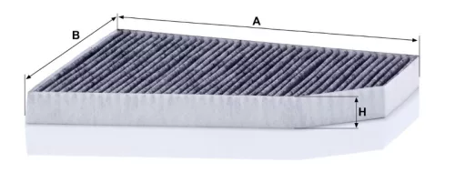 Utastér - Kabin szűrő Mann Filter CUK 33 007