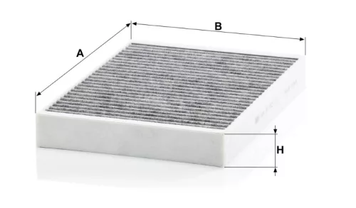 Utastér - Kabin szűrő Mann Filter CUK 34 003
