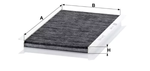 Utastér - Kabin szűrő Mann Filter CUK 3455