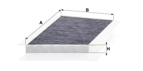 Utastér - Kabin szűrő Mann Filter CUK 3461