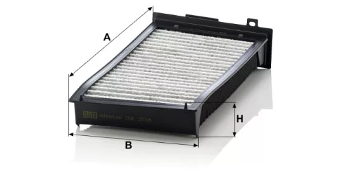 Utastér - Kabin szűrő Mann Filter CUK 3518