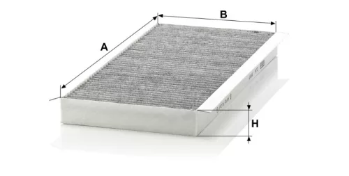 Utastér - Kabin szűrő Mann Filter CUK 3567
