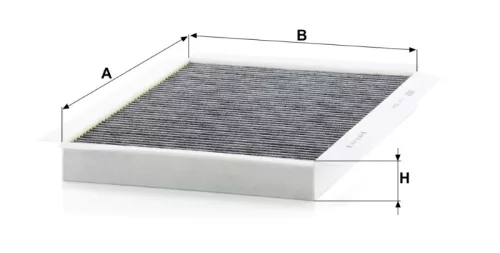 Utastér - Kabin szűrő Mann Filter CUK 3569