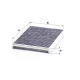 Utastér - Kabin szűrő Mann Filter CUK 3780