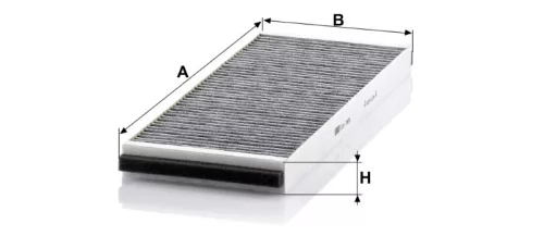 Utastér - Kabin szűrő Mann Filter CUK 3955