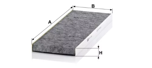 Utastér - Kabin szűrő Mann Filter CUK 4151