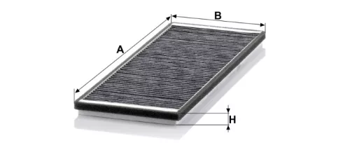 Utastér - Kabin szűrő Mann Filter CUK 4251