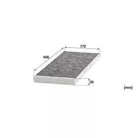 Utastér - Kabin szűrő Mann Filter CUK 46 025
