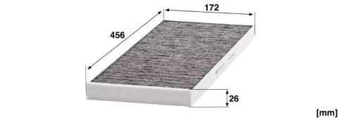 Utastér - Kabin szűrő Mann Filter CUK 46 025