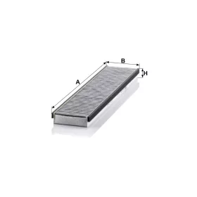 Utastér - Kabin szűrő Mann Filter CUK 5257