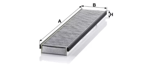 Utastér - Kabin szűrő Mann Filter CUK 5257