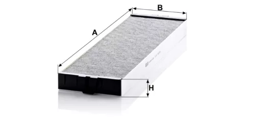 Utastér - Kabin szűrő Mann Filter CUK 5258