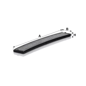 Utastér - Kabin szűrő Mann Filter CUK 6724