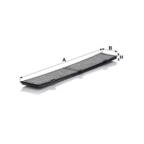 Utastér - Kabin szűrő Mann Filter CUK 8430