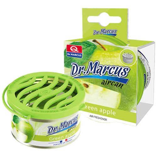 Dr Marcus Aircan - Green Apple - zöld alma konzerv illatosító, 40g