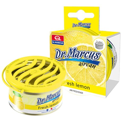 Dr Marcus Aircan - Fresh Lemon - friss citrom konzerv illatosító, 40g