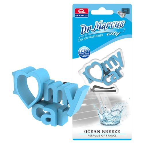 Dr Marcus City - I love my car Ocean Breeze autóillatosító