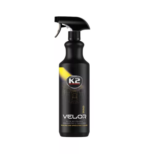 K2 D5031 Velor Pro, kárpittisztító, mandarin illat, pumpás, 1lit