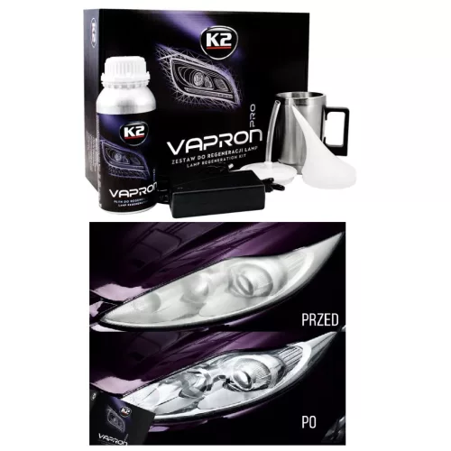 K2 D7900 Vapron Regenaration Kit fényszóró felújító készlet, 600ml