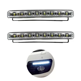   Nappali menetfény DRL-LA589 HD, ON/OFF funkció, 3 kábeles, 8LED