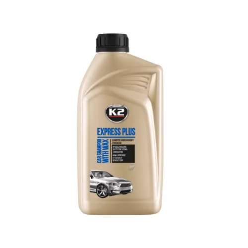 K2 EK1410 Express Plus Car Shampoo With Wax Carnauba, autósampon, sampon, 1lit.