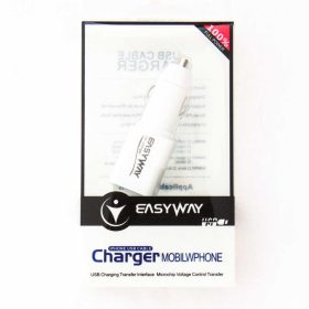   Szivargyújtó USB töltő + GPS jeladó, nyomkövető, fehér