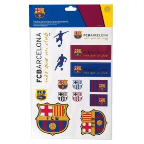   Matrica, A4-es lapon, 15db. különféle matrica FC Barcelona