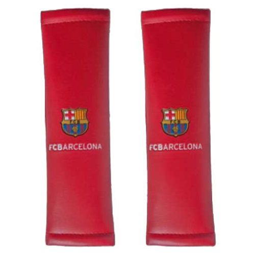 Biztonsági övpárna, felnőtt méret, piros, FC Barcelona