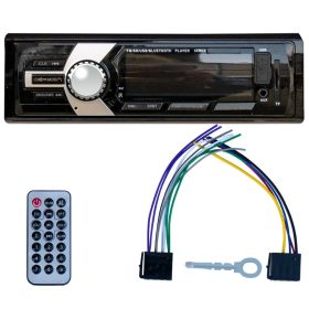   Autós fejegység távirányítóval, MP3, Bluetooth, SD, USB, rádió