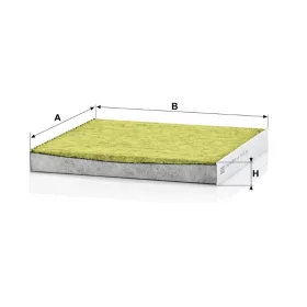 Utastér - Kabin szűrő Mann Filter FP 22 021